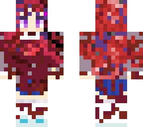 insane bloody yuri (doki doki literature club anime game ddlcag)