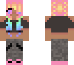 aurosilia rainbow hair girl (contest!)