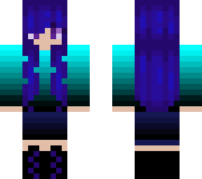 blue snow