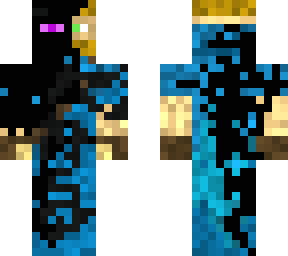 corrupted steve with the sickness of the wither