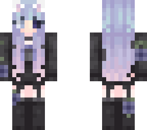 lavender kitty girl