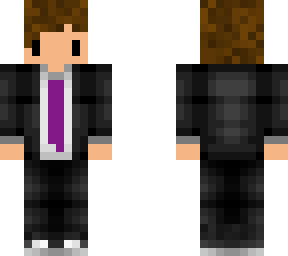 purple suit guy