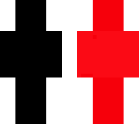 red and black