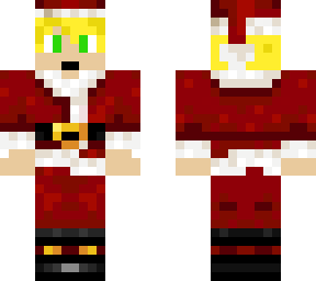 blond santa boy
