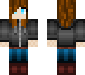 brown hair blue eye female