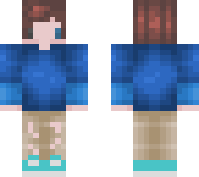 chibi blue boy