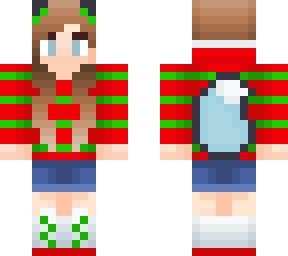 christmas wolfie (original by cloudypuff22)