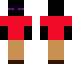 enderman with clothes