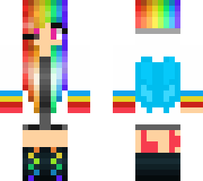 evil rainbow dash