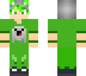 kawaii green men