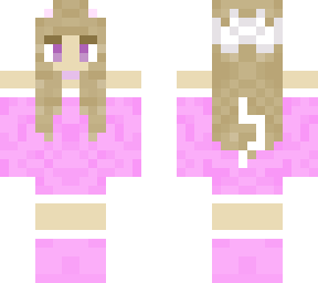 purple pastel christmas meifwa girl