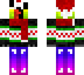 christmas rainbow derp