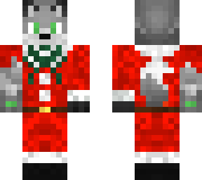 christmas robot wolf