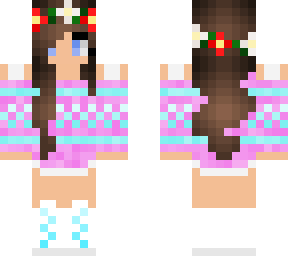 pastel christmas sweater