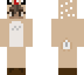 raindeer onesie girl (skinmas 7)