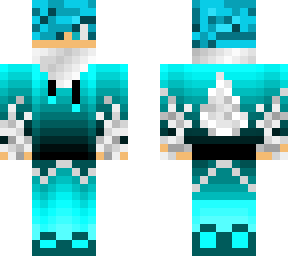 tealblue fade, silver fire