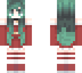 christmas female deku!
