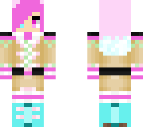 cotton candy gingerbread girl