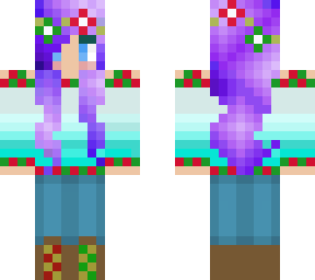 crystal's xmas skin