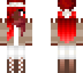 dawnpearl: xmas skin but as a little brown girl