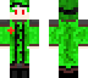 green robe