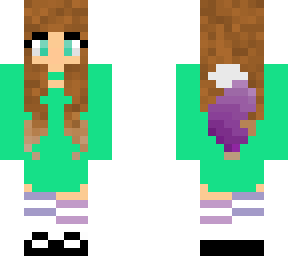 green wolf girl