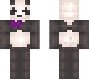 panda w/ purple bow