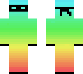 rainbow skin