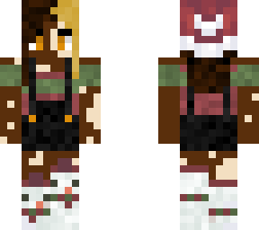 santa christmas snowman girl yellow eyes