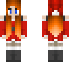 santa tell me! ginger girl