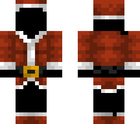 stright black santa