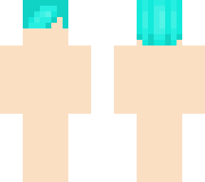 teal hair base