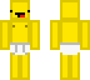 yellow guy with underwear