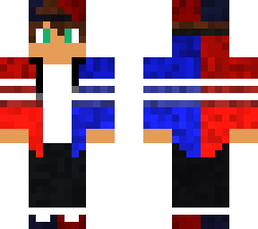 blue&red boy