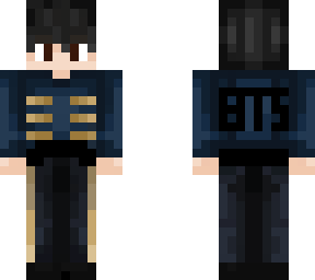 BTS suga boy (edit) | Minecraft Skin