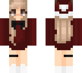 christmas girl with bowtie