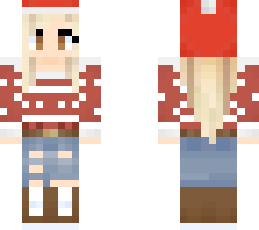 festive blonde