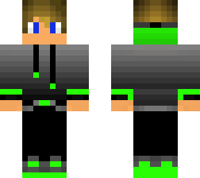 green teen blonde boy