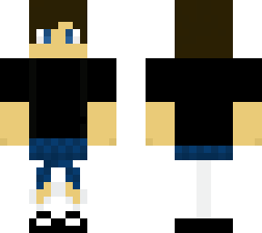 male skin w/ tshirt, jeans and jacket