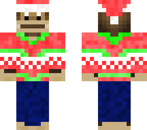 monkey christmas skin