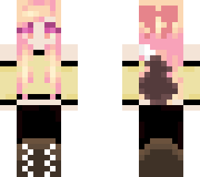 pastel wolf girl blonde
