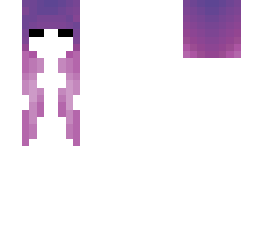 purple hair girl - base