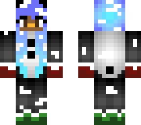 snow girl/panda - christmas (classic version) 2