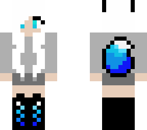 arctic snow fox girl