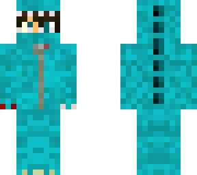 blue dinosaur kid