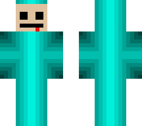 blue shaded robe