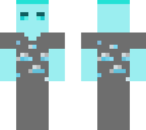 diamond ore come to life (finished) forward and afterward are the same colors