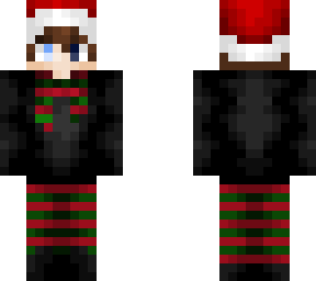 emo boy during christmas(fixed)
