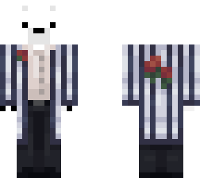 fall polar bear skin