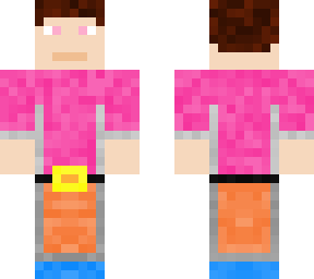 men in pink
